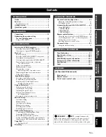 Preview for 5 page of Yamaha HTR 6060 - AV Receiver Owner'S Manual