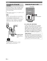 Preview for 28 page of Yamaha HTR 6060 - AV Receiver Owner'S Manual