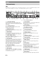 Preview for 30 page of Yamaha HTR 6060 - AV Receiver Owner'S Manual