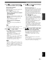 Preview for 33 page of Yamaha HTR 6060 - AV Receiver Owner'S Manual