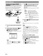 Preview for 40 page of Yamaha HTR 6060 - AV Receiver Owner'S Manual