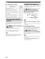 Preview for 42 page of Yamaha HTR 6060 - AV Receiver Owner'S Manual