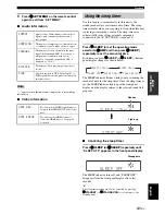 Preview for 45 page of Yamaha HTR 6060 - AV Receiver Owner'S Manual