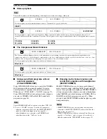 Preview for 50 page of Yamaha HTR 6060 - AV Receiver Owner'S Manual