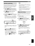 Preview for 55 page of Yamaha HTR 6060 - AV Receiver Owner'S Manual