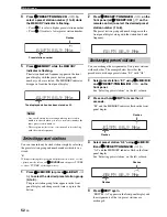 Preview for 56 page of Yamaha HTR 6060 - AV Receiver Owner'S Manual