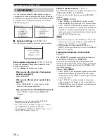 Preview for 76 page of Yamaha HTR 6060 - AV Receiver Owner'S Manual