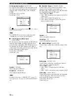 Preview for 80 page of Yamaha HTR 6060 - AV Receiver Owner'S Manual