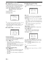 Preview for 84 page of Yamaha HTR 6060 - AV Receiver Owner'S Manual