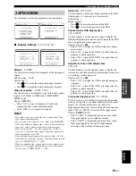 Preview for 85 page of Yamaha HTR 6060 - AV Receiver Owner'S Manual