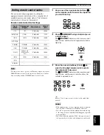 Preview for 91 page of Yamaha HTR 6060 - AV Receiver Owner'S Manual