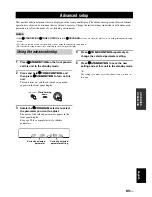 Preview for 93 page of Yamaha HTR 6060 - AV Receiver Owner'S Manual