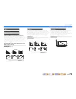 Preview for 73 page of Yamaha HTR-6063 Owner'S Manual