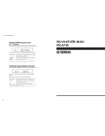 Preview for 144 page of Yamaha HTR-6063 Service Manual