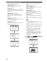 Preview for 34 page of Yamaha HTR-6080 Owner'S Manual