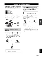 Preview for 37 page of Yamaha HTR-6080 Owner'S Manual