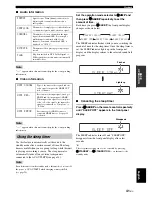 Preview for 45 page of Yamaha HTR-6080 Owner'S Manual