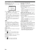 Preview for 86 page of Yamaha HTR-6080 Owner'S Manual