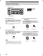 Preview for 34 page of Yamaha HTR-6090 Owner'S Manual