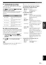 Preview for 39 page of Yamaha HTR-6130 Owner'S Manual