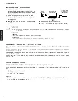 Предварительный просмотр 2 страницы Yamaha HTR-6130 Service Manual