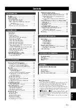 Preview for 3 page of Yamaha HTR-6140 Owner'S Manual