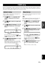 Preview for 45 page of Yamaha HTR-6140 Owner'S Manual