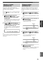 Preview for 135 page of Yamaha HTR-6140 Owner'S Manual