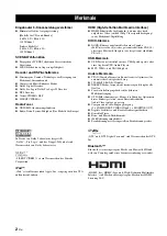 Preview for 180 page of Yamaha HTR-6140 Owner'S Manual