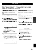 Preview for 221 page of Yamaha HTR-6140 Owner'S Manual