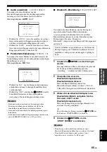 Preview for 243 page of Yamaha HTR-6140 Owner'S Manual