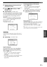 Preview for 329 page of Yamaha HTR-6140 Owner'S Manual