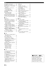 Preview for 352 page of Yamaha HTR-6140 Owner'S Manual