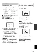 Preview for 411 page of Yamaha HTR-6140 Owner'S Manual