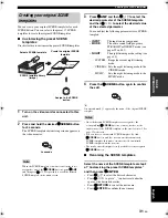 Предварительный просмотр 35 страницы Yamaha HTR-6140BL Owner'S Manual