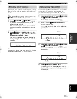 Предварительный просмотр 49 страницы Yamaha HTR-6140BL Owner'S Manual