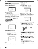 Предварительный просмотр 72 страницы Yamaha HTR-6140BL Owner'S Manual