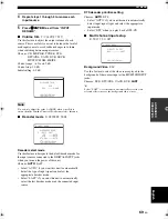 Предварительный просмотр 73 страницы Yamaha HTR-6140BL Owner'S Manual