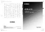 Yamaha HTR-6150 Owner'S Manual preview