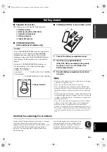 Preview for 7 page of Yamaha HTR-6150 Owner'S Manual