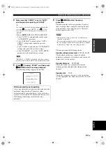 Preview for 31 page of Yamaha HTR-6150 Owner'S Manual