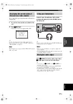 Preview for 41 page of Yamaha HTR-6150 Owner'S Manual