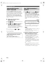 Preview for 58 page of Yamaha HTR-6150 Owner'S Manual