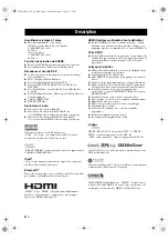 Preview for 110 page of Yamaha HTR-6150 Owner'S Manual