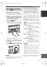 Preview for 115 page of Yamaha HTR-6150 Owner'S Manual