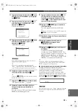 Preview for 165 page of Yamaha HTR-6150 Owner'S Manual