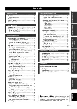 Preview for 3 page of Yamaha HTR-6160 Owner'S Manual