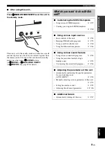 Preview for 11 page of Yamaha HTR-6160 Owner'S Manual