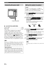 Preview for 30 page of Yamaha HTR-6160 Owner'S Manual