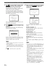 Preview for 36 page of Yamaha HTR-6160 Owner'S Manual